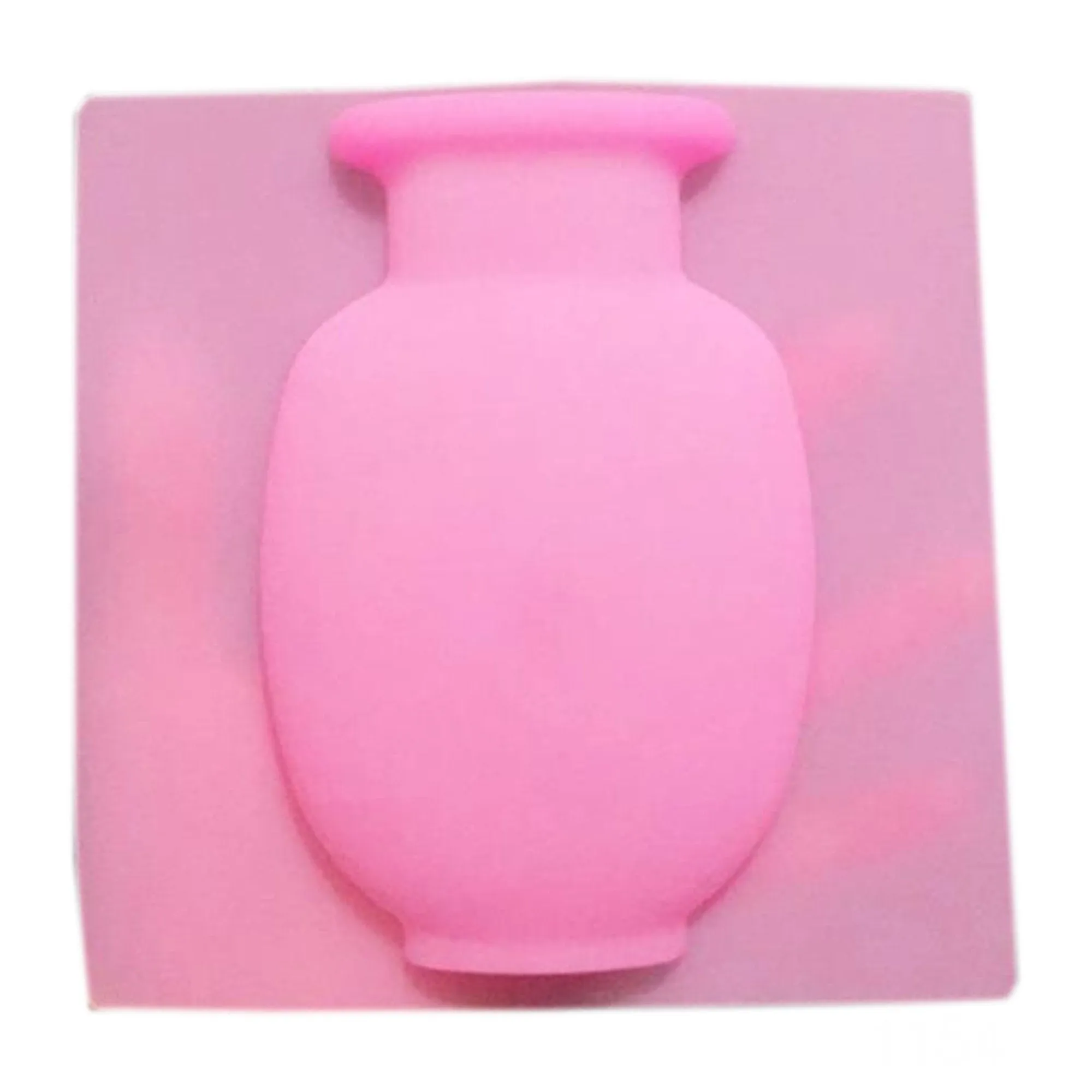 1154 Wall Hanging Silicone Flower Pot Sticker Plant Rack for Decoration  (MultiColour)