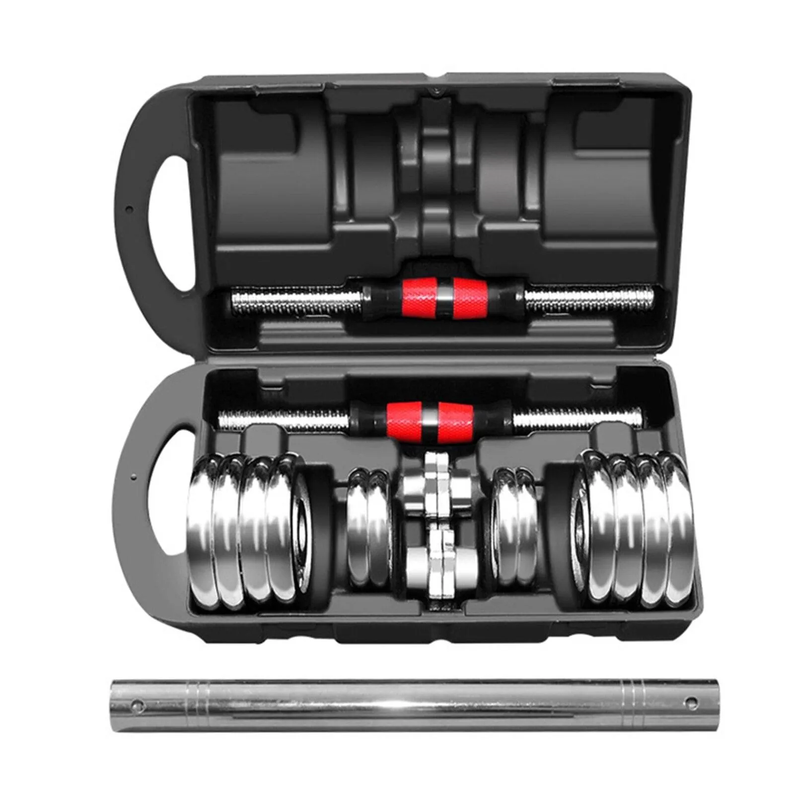 15kg Chrome Dumbell Set HD-47-15