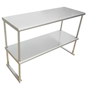 18" x 36" STAINLESS STEEL OVER-SHELVES