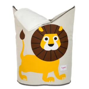 3 Sprouts Yellow Lion Laundry Hamper