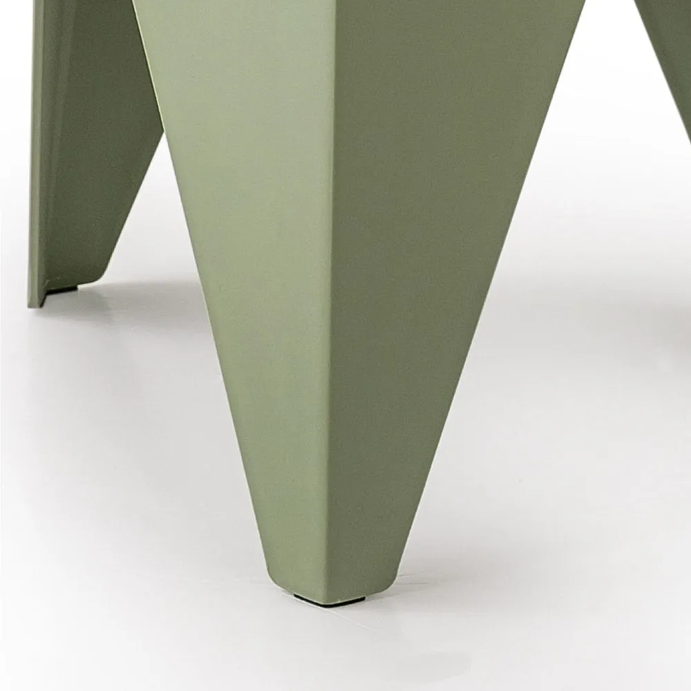 4PC Puzzle Stool | Bar Stools | Stackable | Green