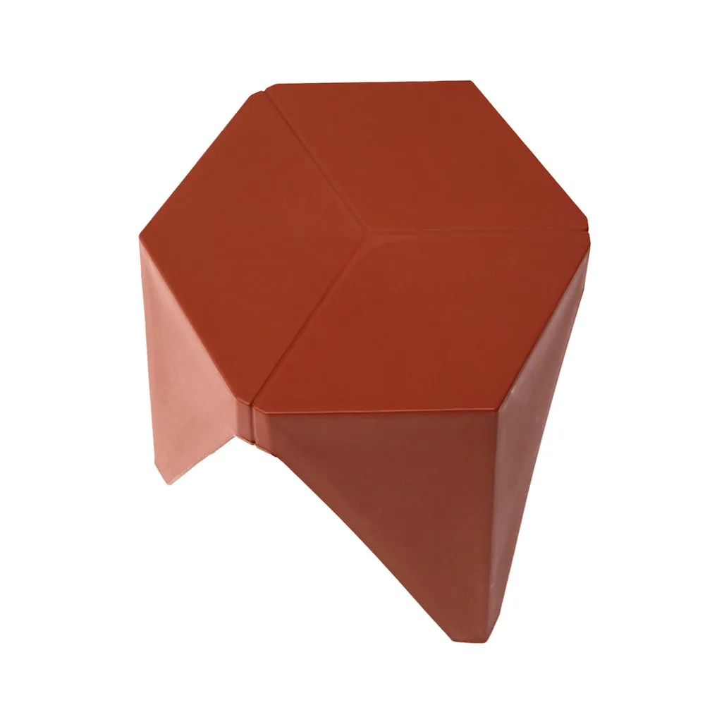 4PC Puzzle Stool | Bar Stools | Stackable | Red