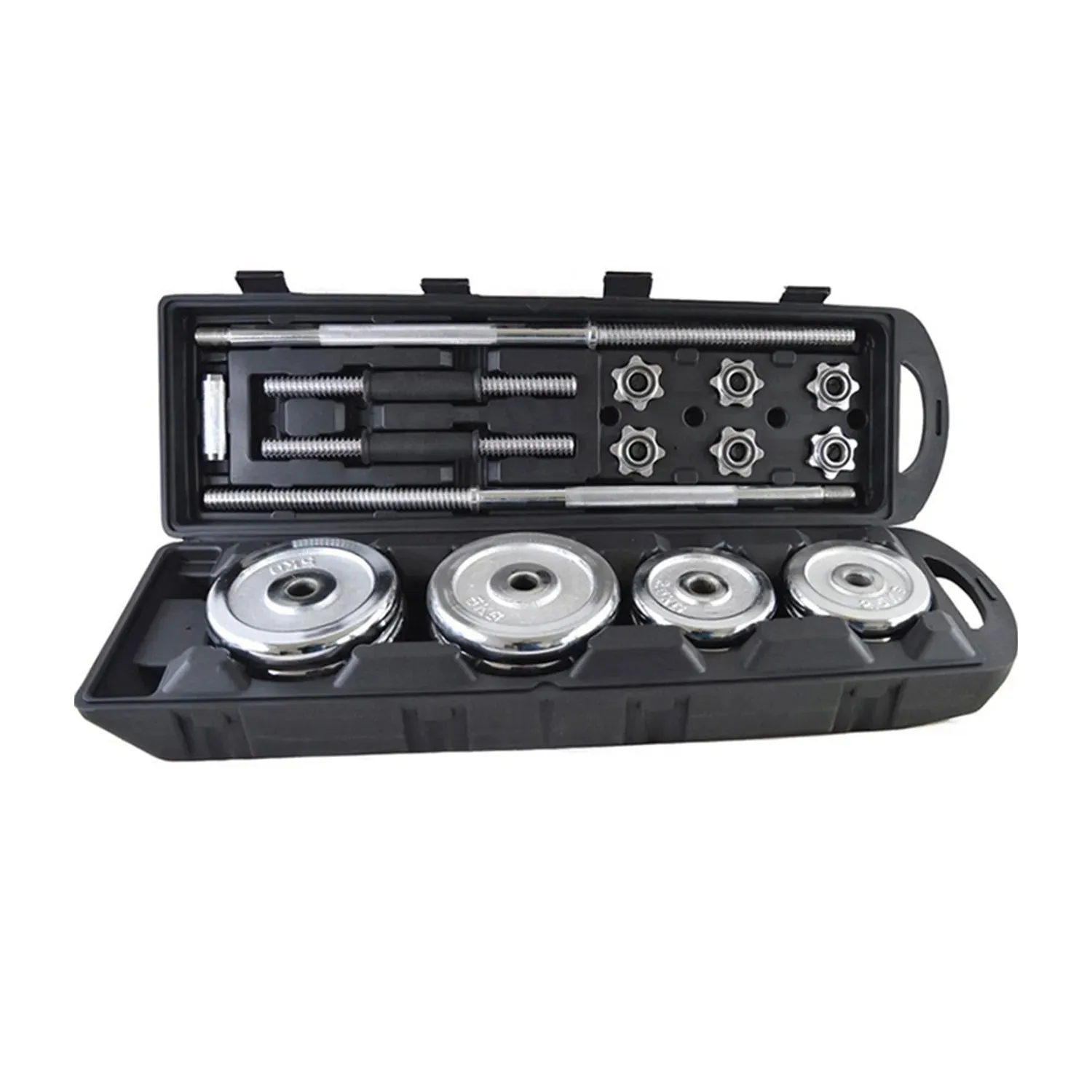 50KG Cast Iron Dumbbell/Barbell Set for Home Gym Workout | UAE