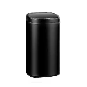 58L Motion Sensor Rubbish Bin - Black