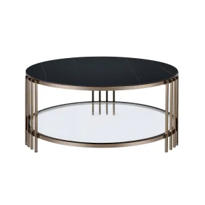Abisha - Sintered Stone Top Round Table by Couch.com