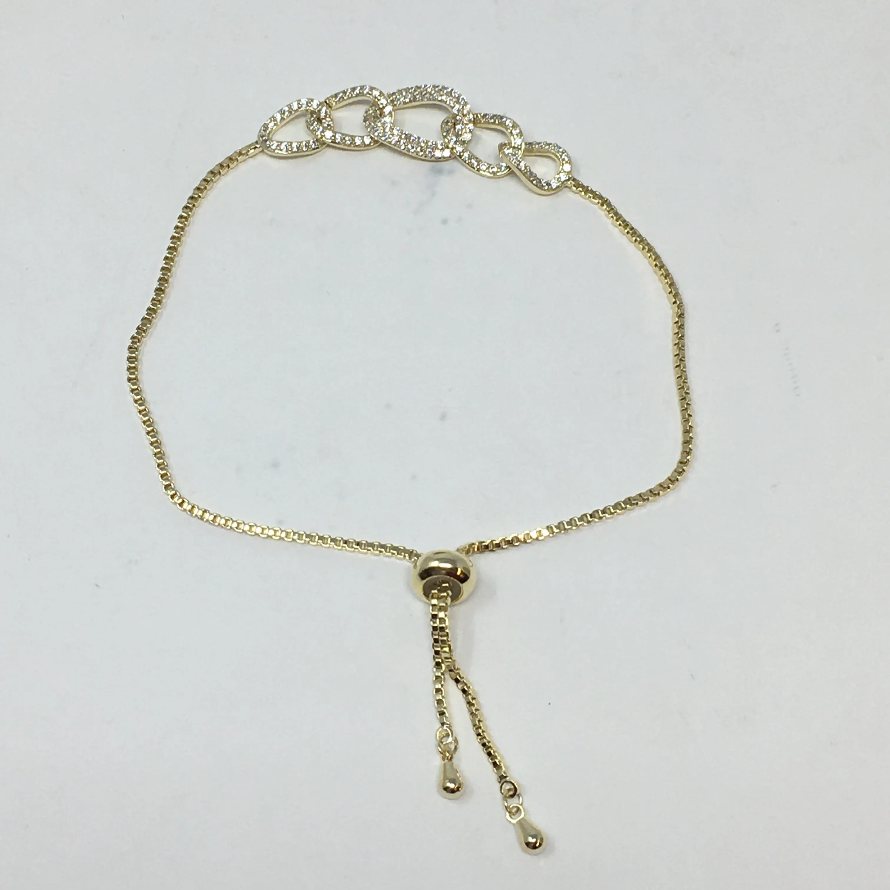 Adjustable Crystal Bracelet