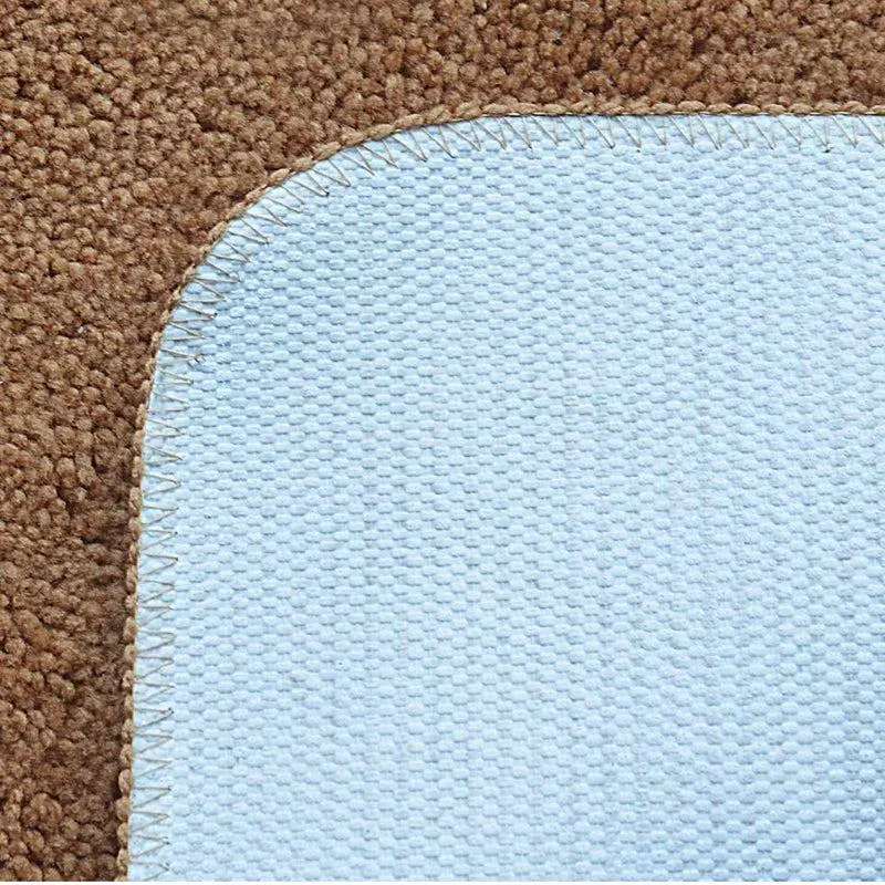 Aldo Anti Skid Bathmat (Light Brown) - Set Of Two