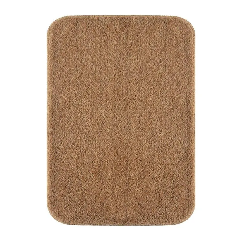 Aldo Anti Skid Bathmat (Light Brown) - Set Of Two