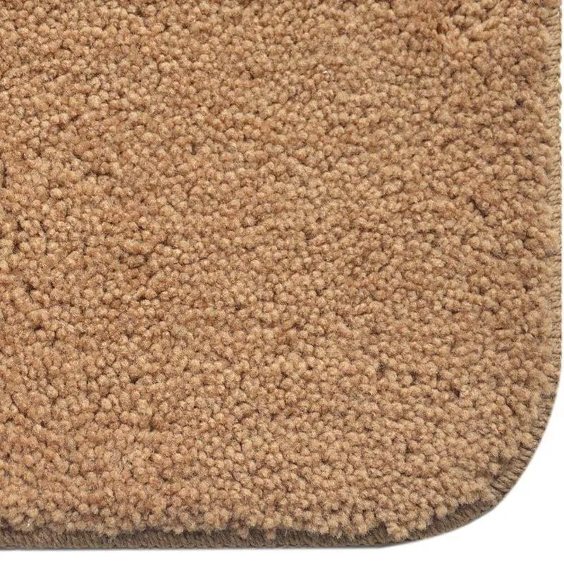 Aldo Anti Skid Bathmat (Light Brown) - Set Of Two