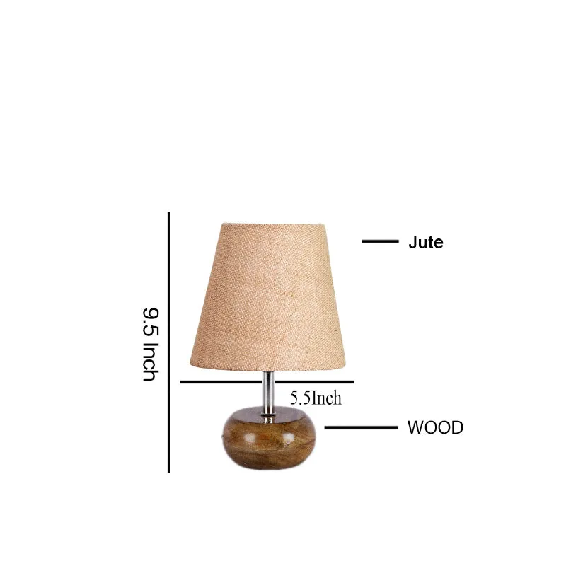 Astrova Table Lamp With Jute Shade  - Beige