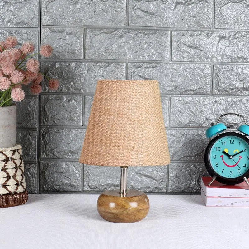 Astrova Table Lamp With Jute Shade  - Beige