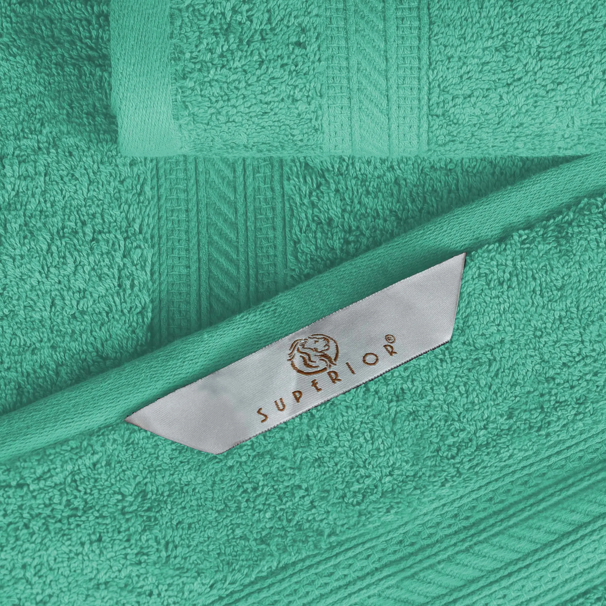 Atlas Cotton Heavyweight Absorbent Plush 2 Piece Bath Sheet Set
