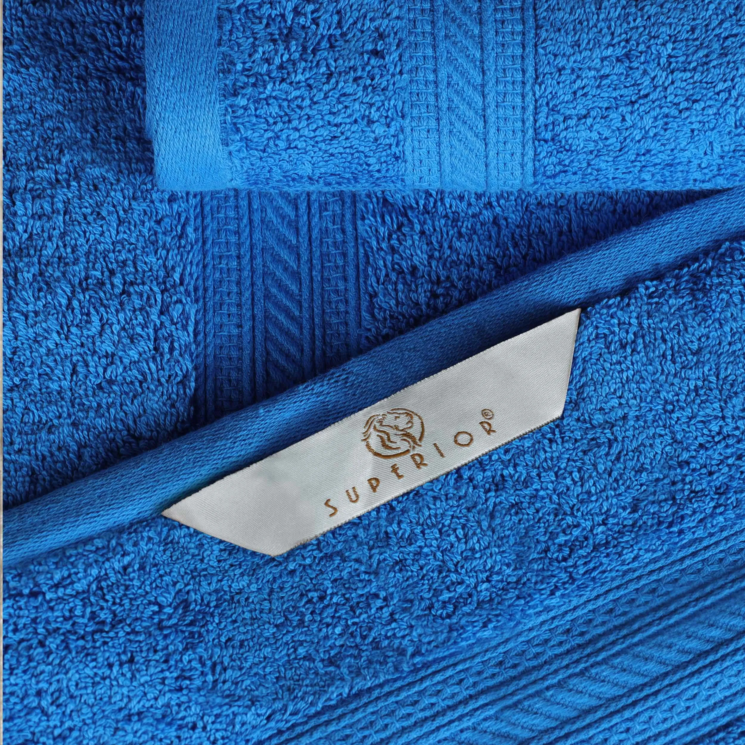 Atlas Cotton Heavyweight Absorbent Plush 2 Piece Bath Sheet Set