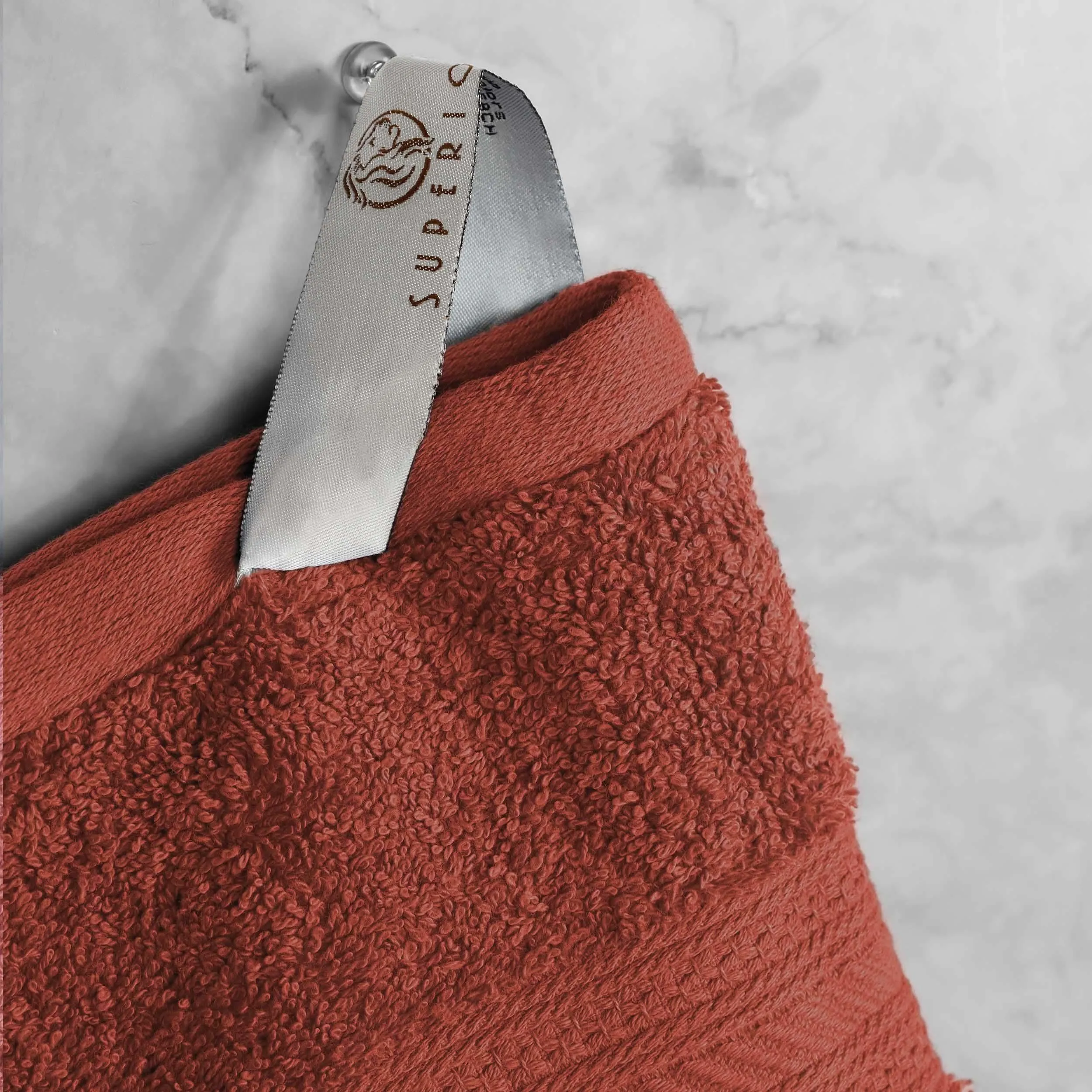 Atlas Cotton Heavyweight Absorbent Plush 2 Piece Bath Sheet Set