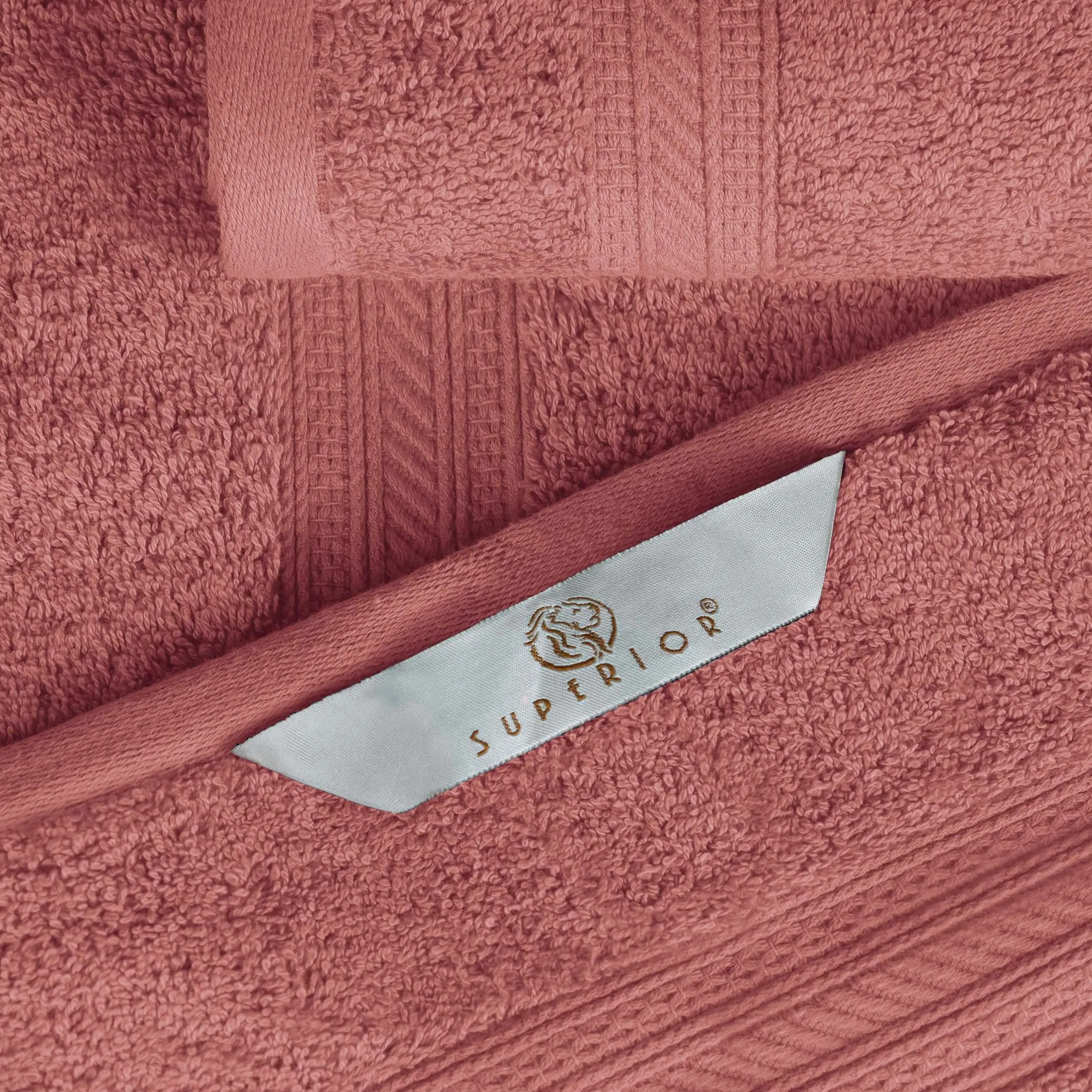 Atlas Cotton Heavyweight Absorbent Plush 2 Piece Bath Sheet Set