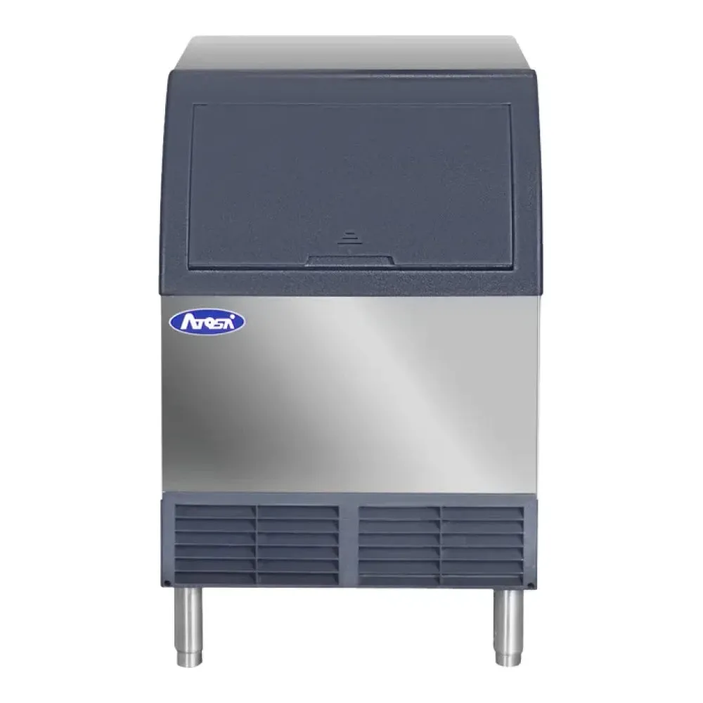 Atosa YR280-AP-161 23.7" Ice Machine with Built-In Ice Bin, Half-diced Cube, 283 lbs/day