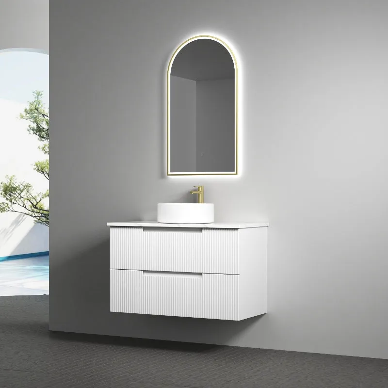 Aulic Canterbury Arch LED Mirror Touch-Free Sensor