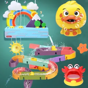 Baby Bath Duck Slide Toy