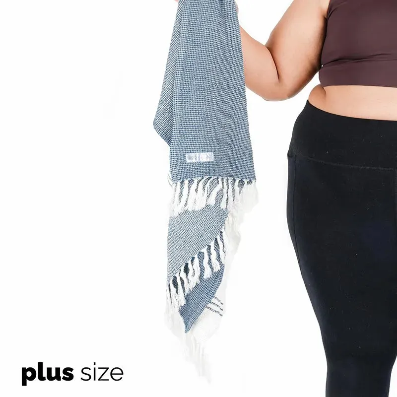Bamboo Waffle Bath Towel Plus Size | 28x71 inches