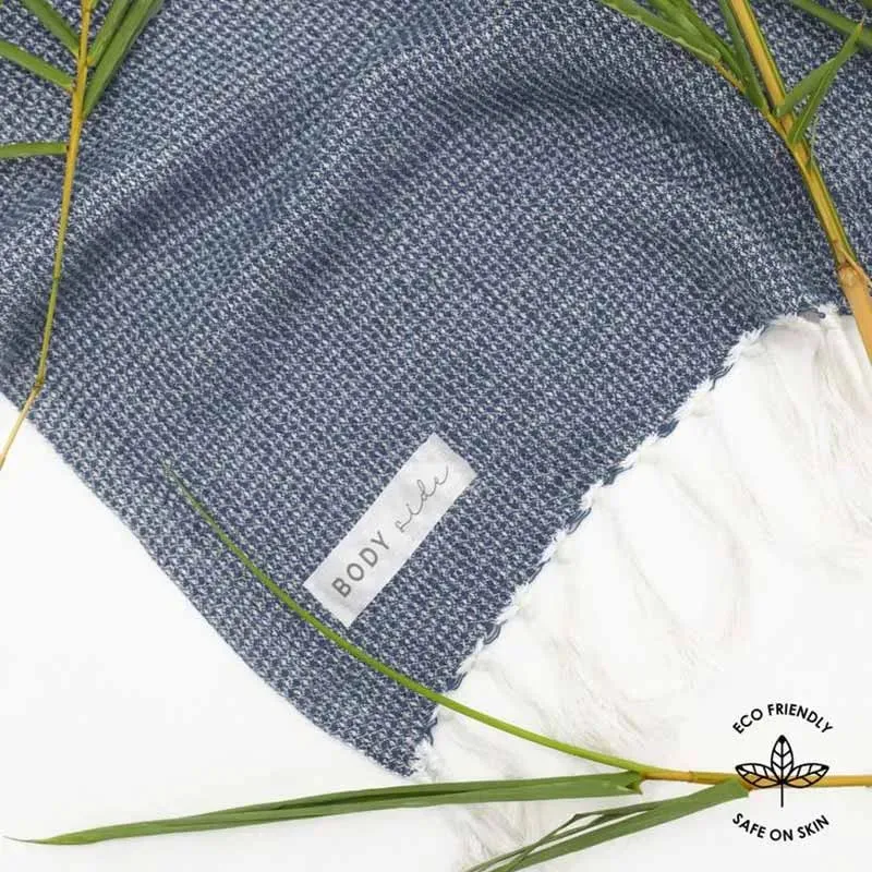 Bamboo Waffle Bath Towel Plus Size | 28x71 inches