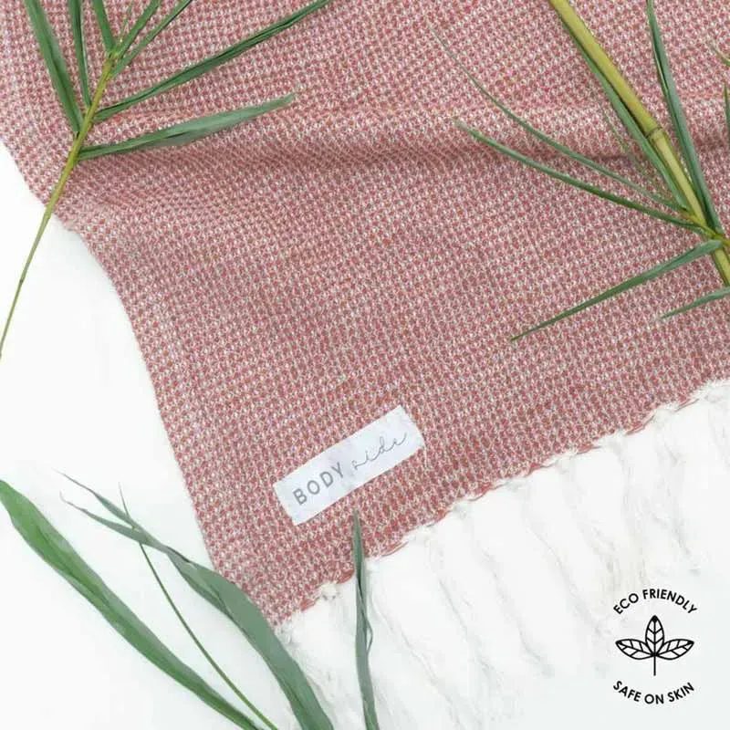 Bamboo Waffle Bath Towel Plus Size | 28x71 inches