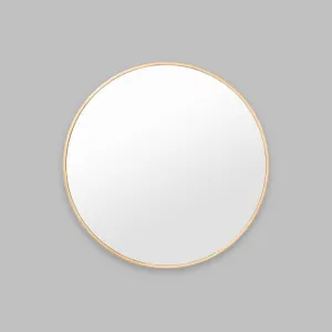 Bella Round Mirror - Brass 100cm x 100cm