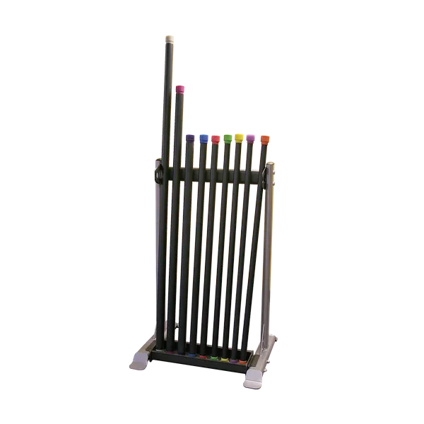 Body Solid Fitness Bar Package with 4,6,9,12,15,18,24,30,36 LB Fitness Bars GFR500-PACK