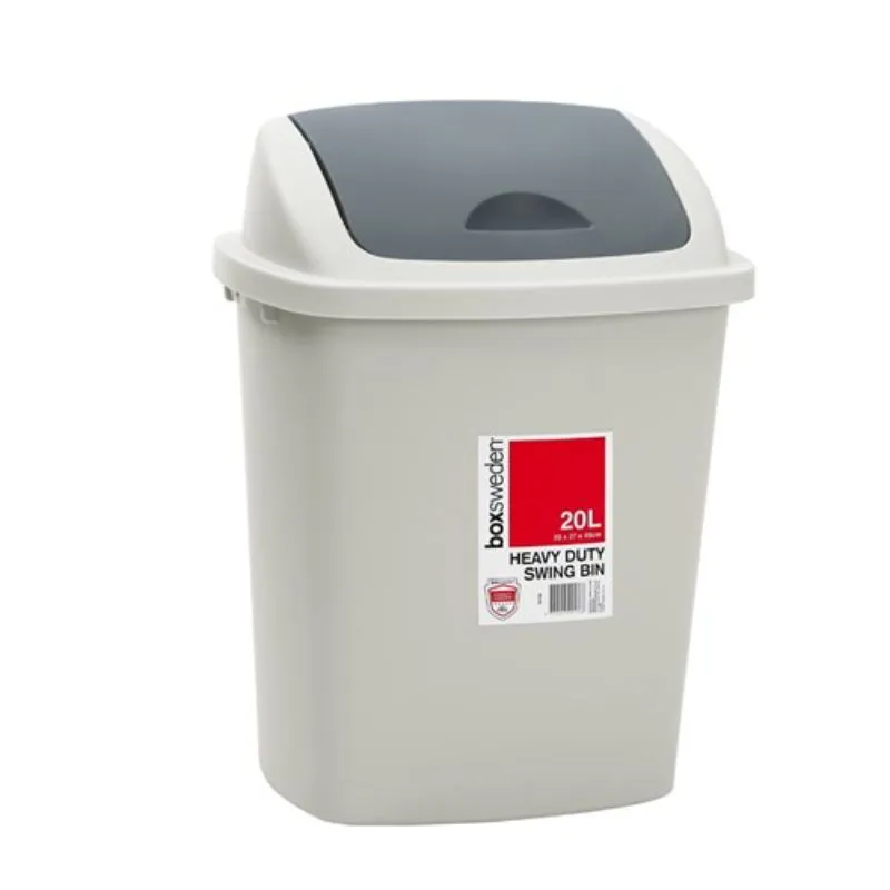 Boxsweden Swing Bin 20L - 35cm x 27cm x 45cm