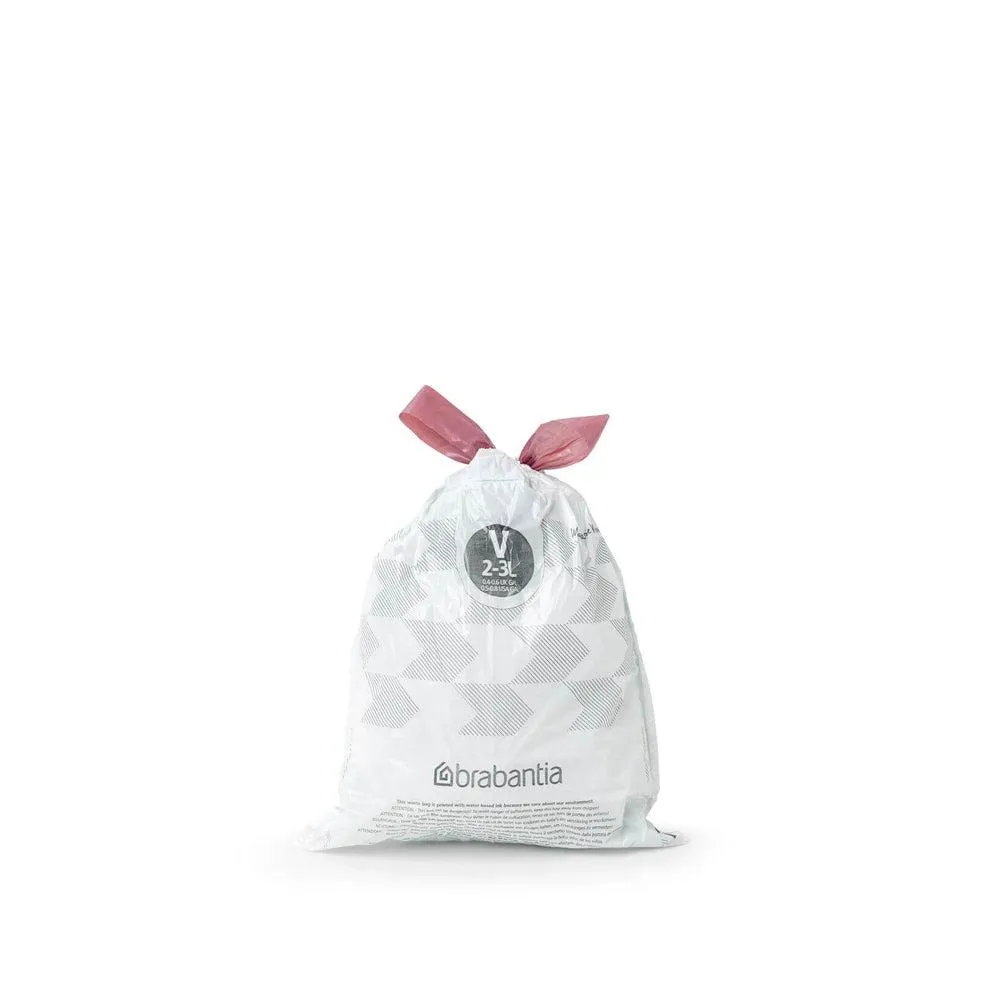 Brabantia 2-3L Perfect Fit Bin Liners Code V 40 Pack