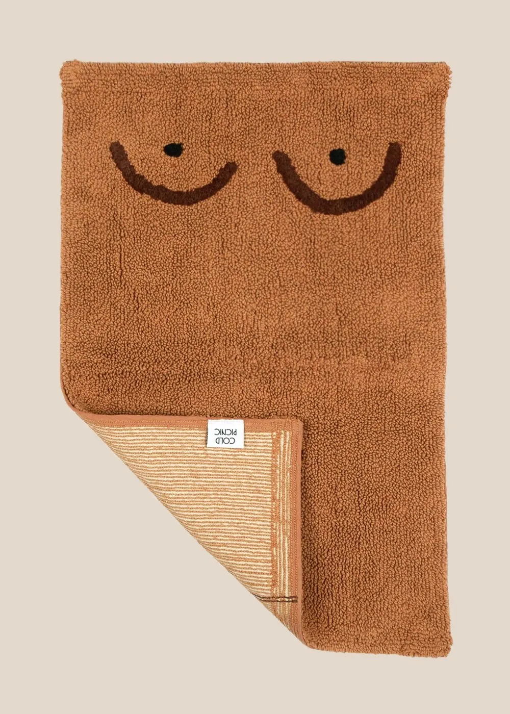 Brown Torso Bath Mat