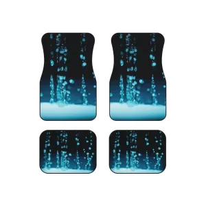 Car Mats (Set of 4) -Rain Drops