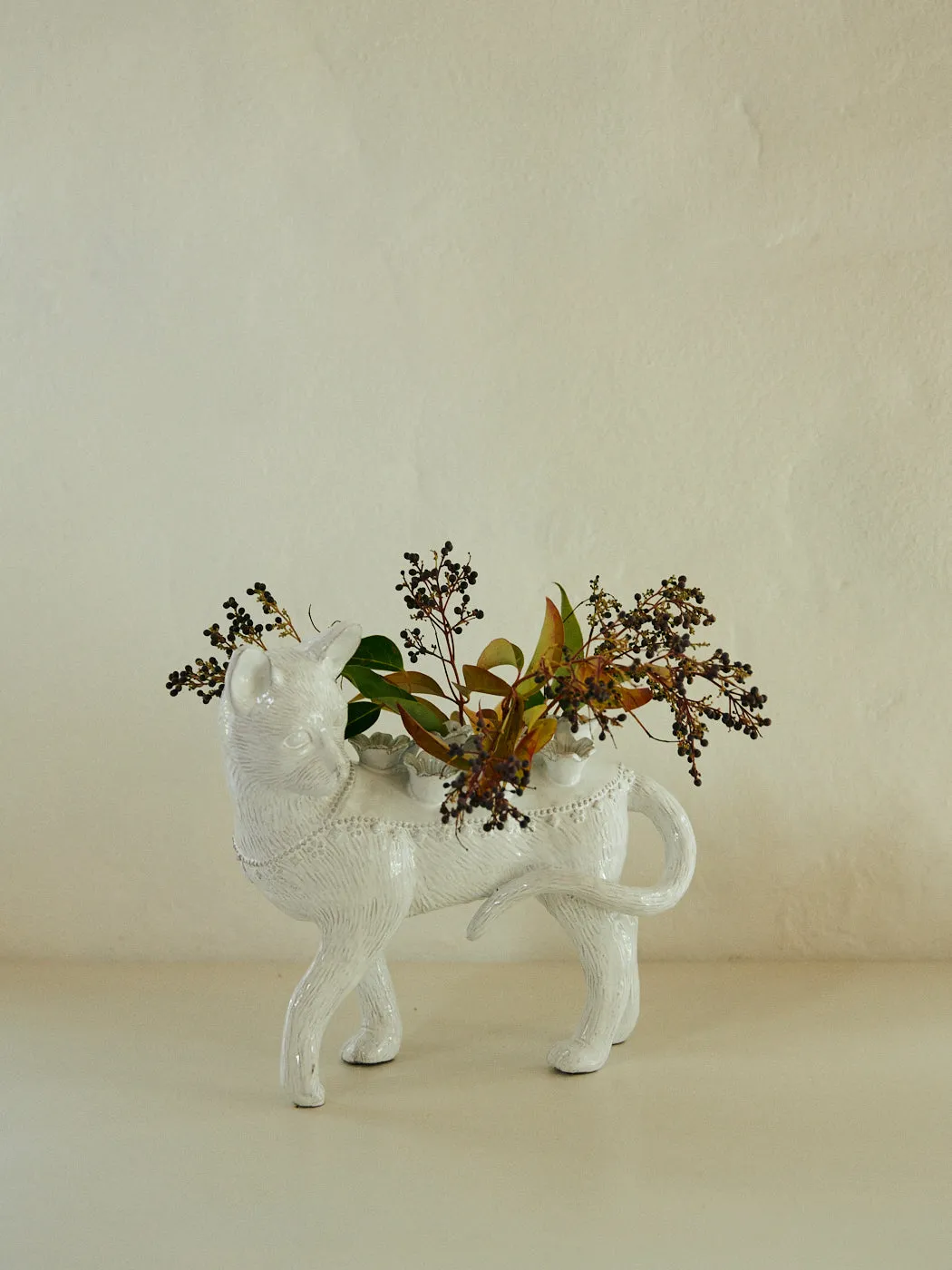 Cat Flower Holder