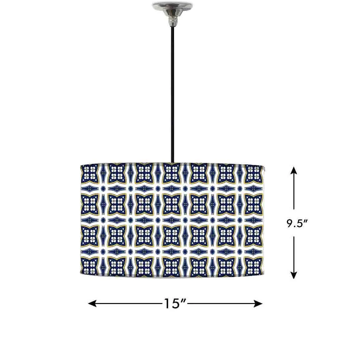 Ceiling Lamp Hanging Drum Lampshade - Iberian Love