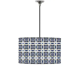 Ceiling Lamp Hanging Drum Lampshade - Iberian Love