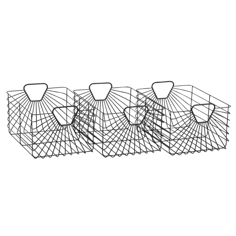 Central Park Storage Baskets - Set Of 3