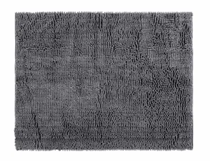 Chenille Area Rug, 36 x 47 in, Pewter Grey