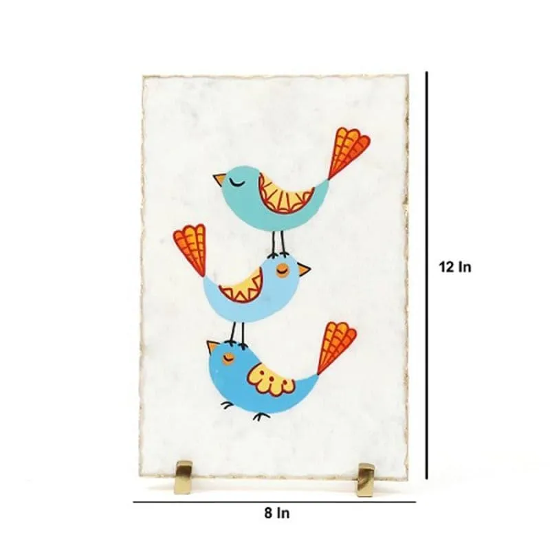 Chirpster Muse Marble Showpiece