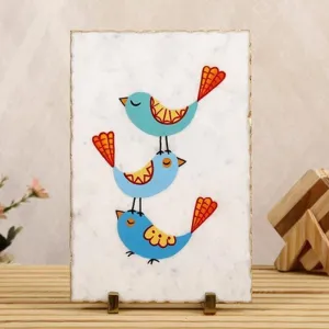 Chirpster Muse Marble Showpiece