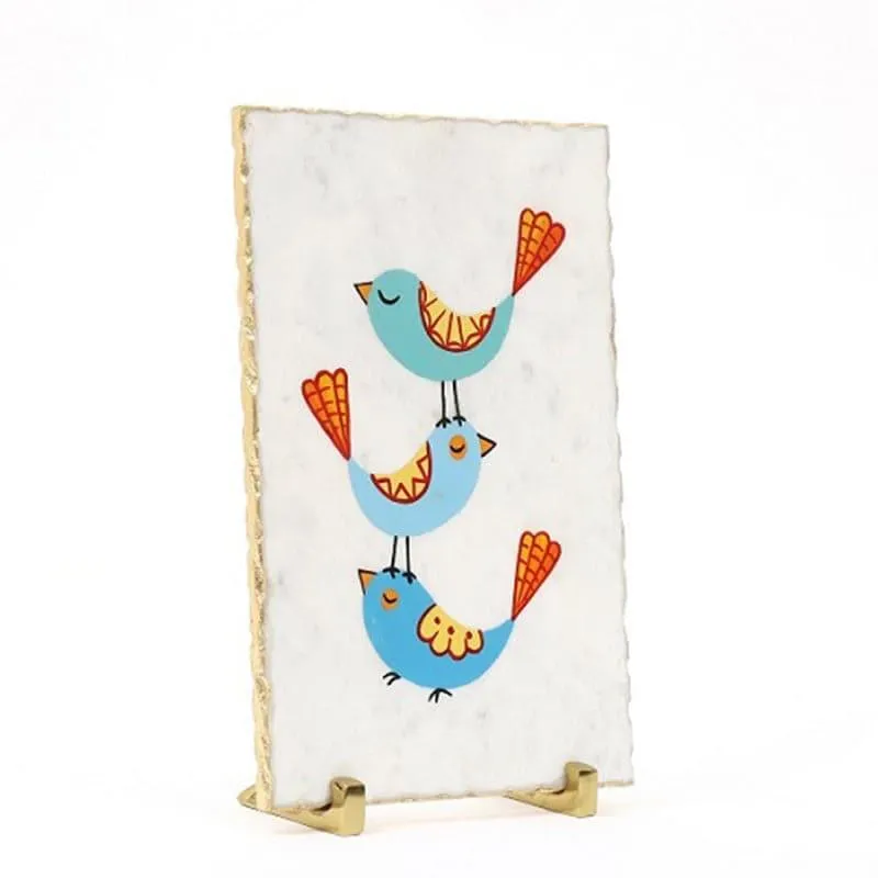Chirpster Muse Marble Showpiece