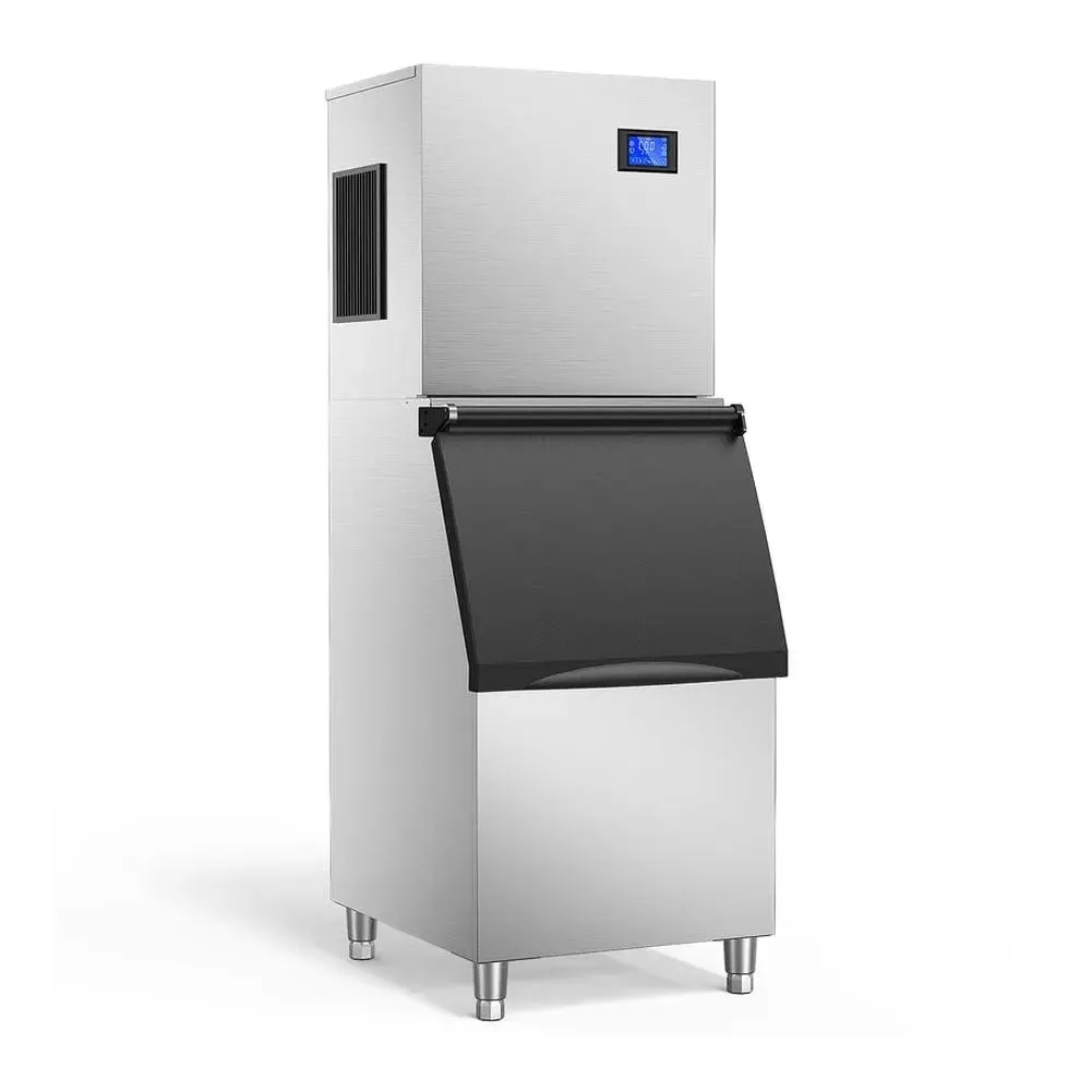 Commercial Air Cooled Ice Maker Machine With Bin, 22'', 110V, 450 lb.