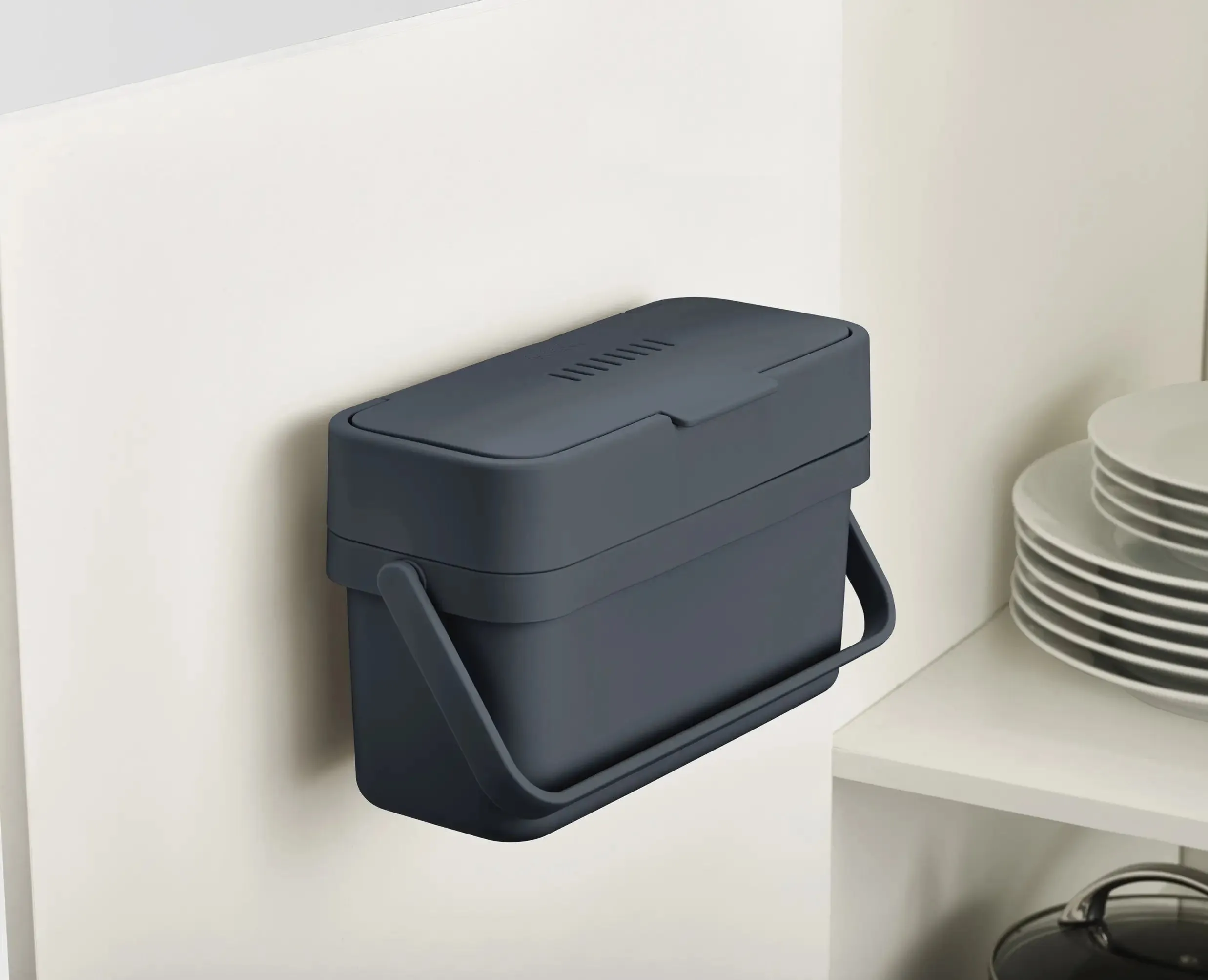 Compo™ 4L Grey Food Waste Caddy