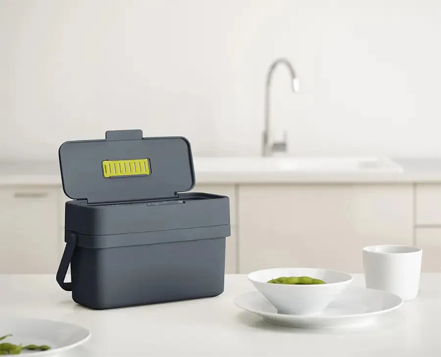 Compo™ 4L Grey Food Waste Caddy