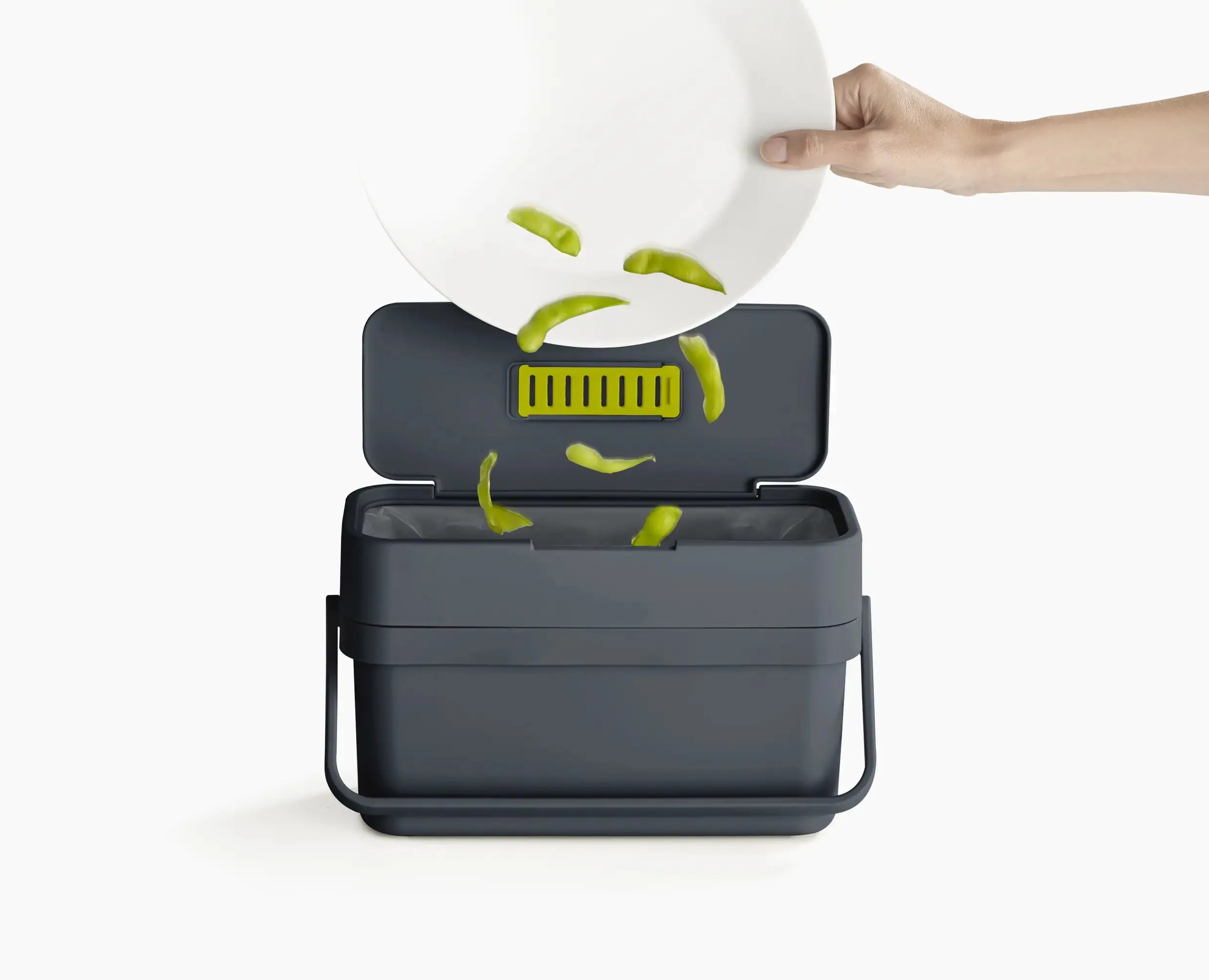 Compo™ 4L Grey Food Waste Caddy