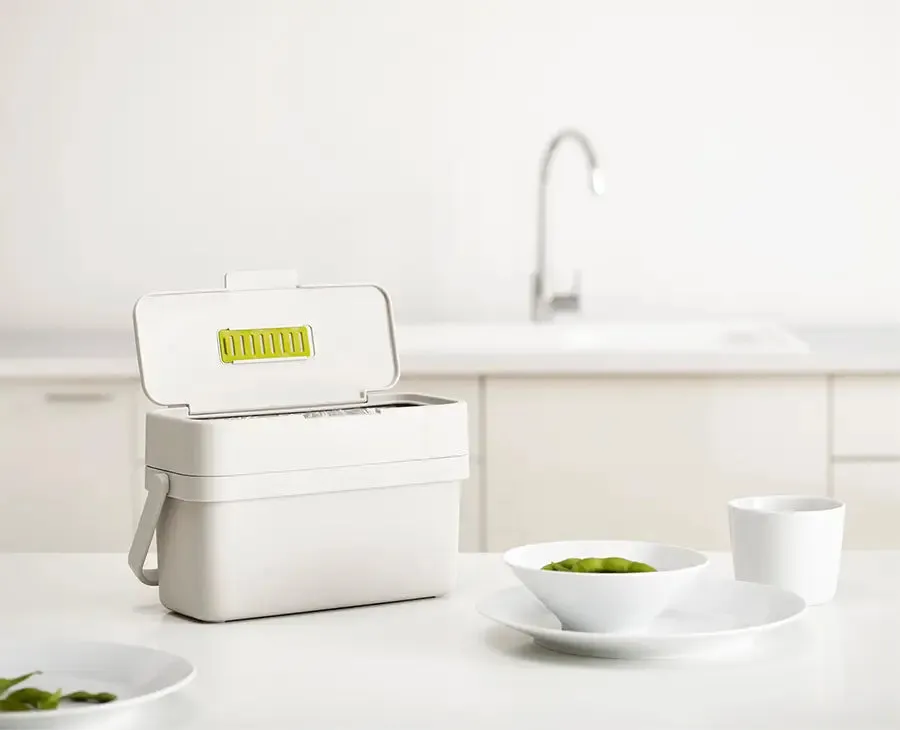 Compo™ 4L Stone Food Waste Caddy