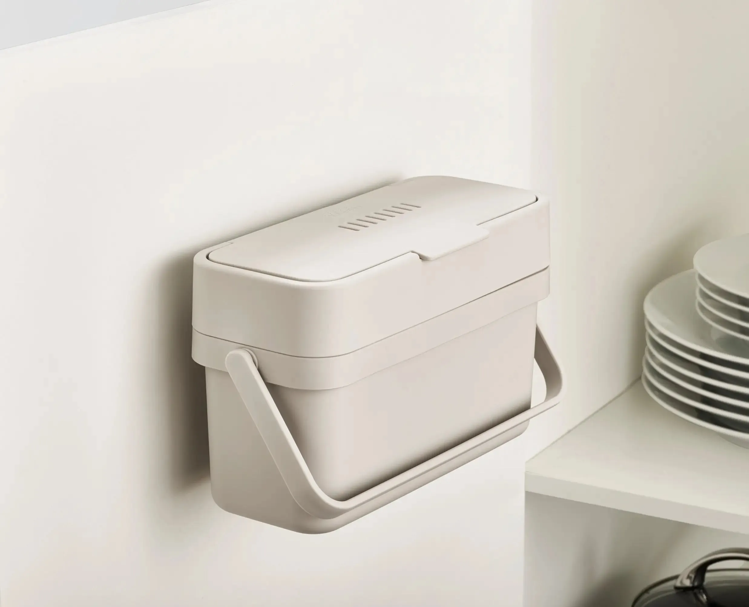 Compo™ 4L Stone Food Waste Caddy