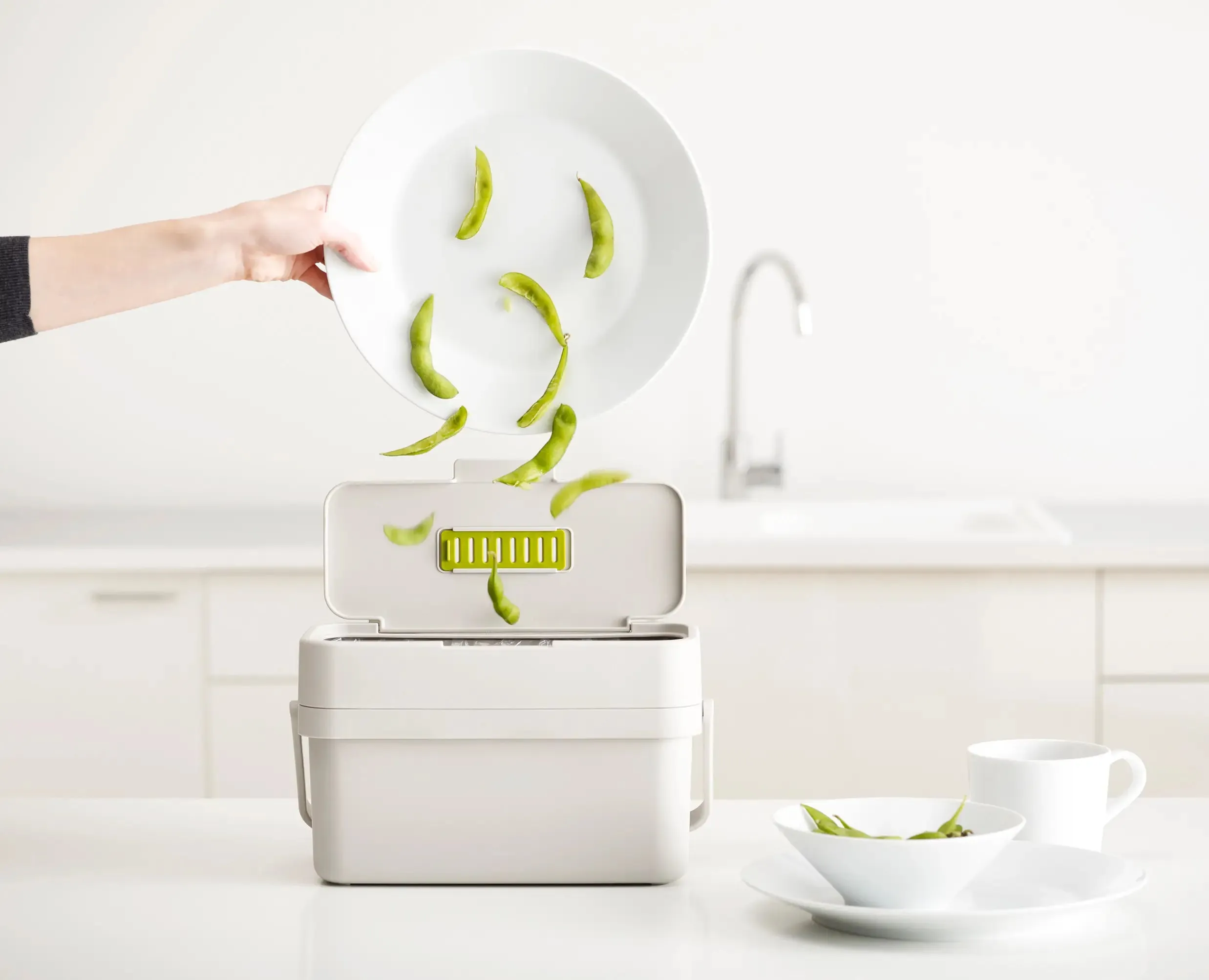Compo™ 4L Stone Food Waste Caddy