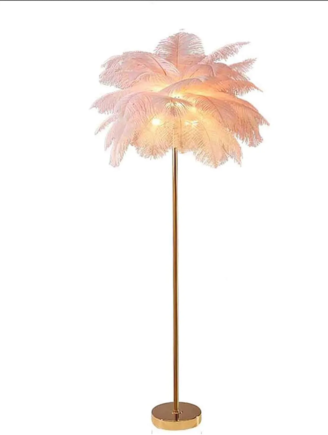 Decorative Nordic Romantic Feather Lamp