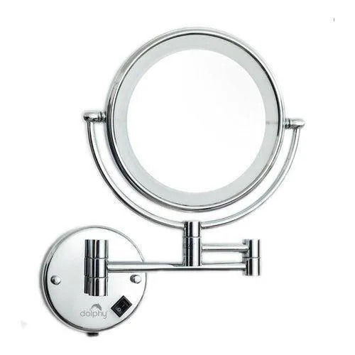 Dolphy 5X LED Magnifying Mirror Wall Mount Chrome