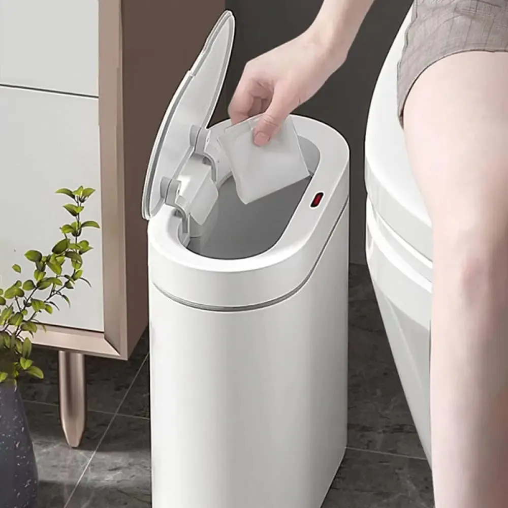 Electronic Automatic Household Waterproof Narrow Sensor Trash