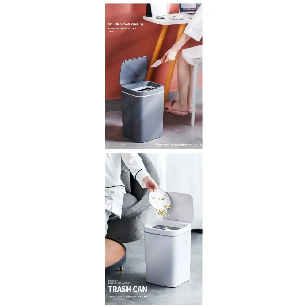 Electronic Automatic Household Waterproof Narrow Sensor Trash